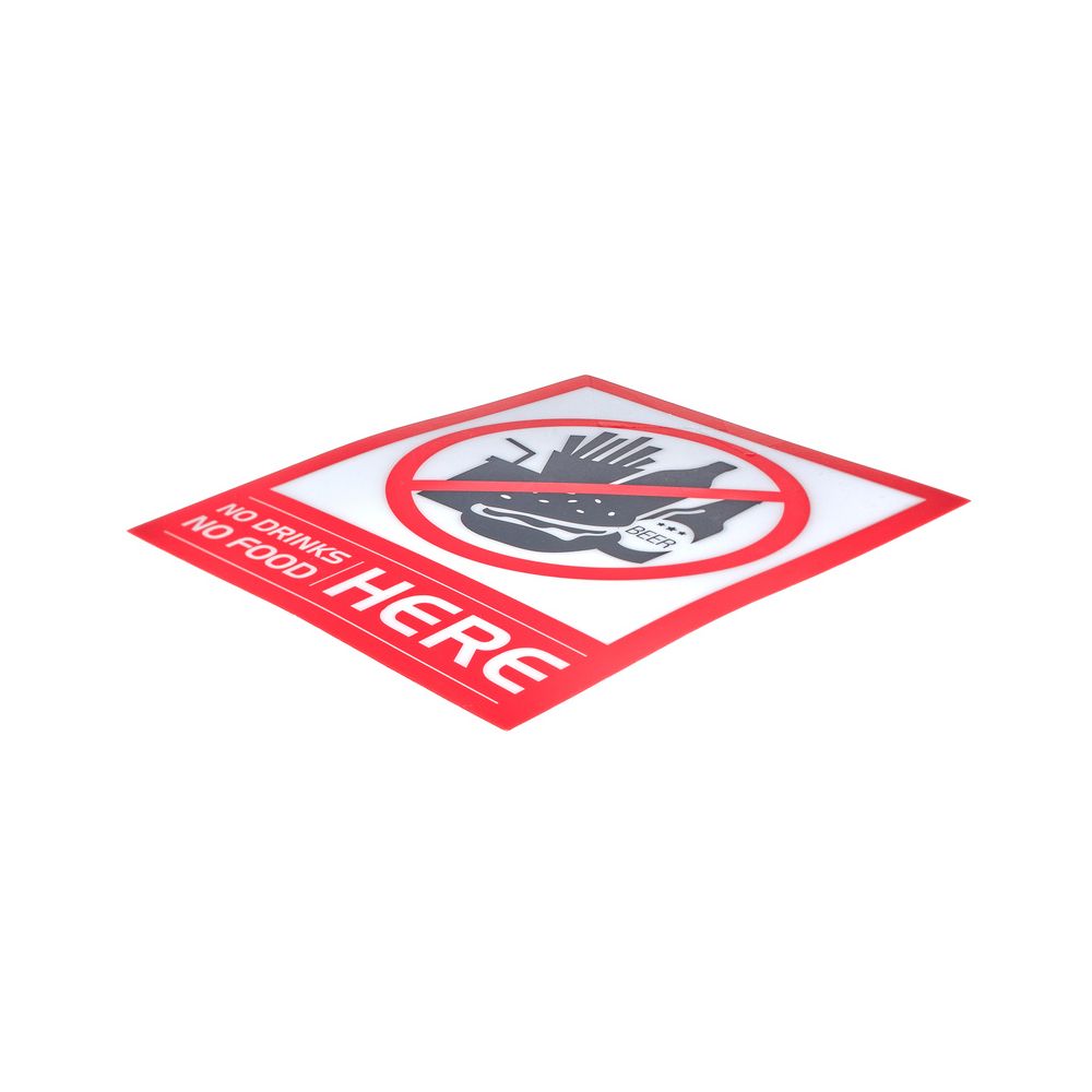 Stageworx Tourlabel No Drinks or Food 2 – Thomann Ireland