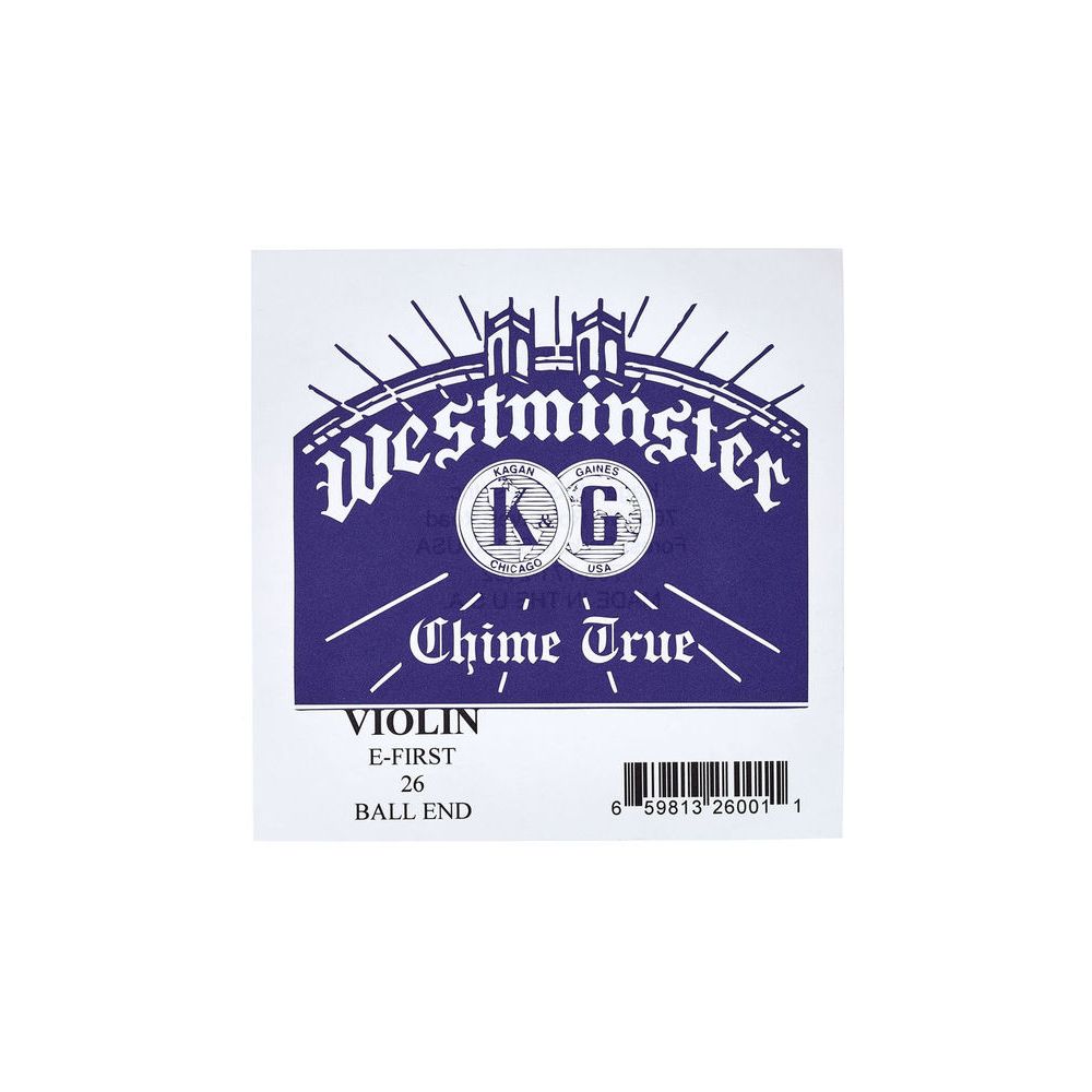 Westminster E Violin 4/4 BE medium 0,26 – Thomann Ireland