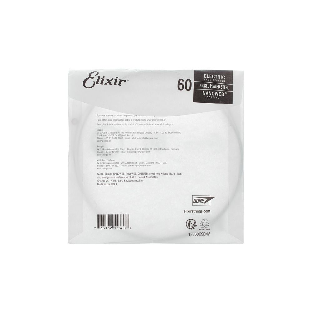 Elixir 060 EL Bass Single String – Thomann Ireland