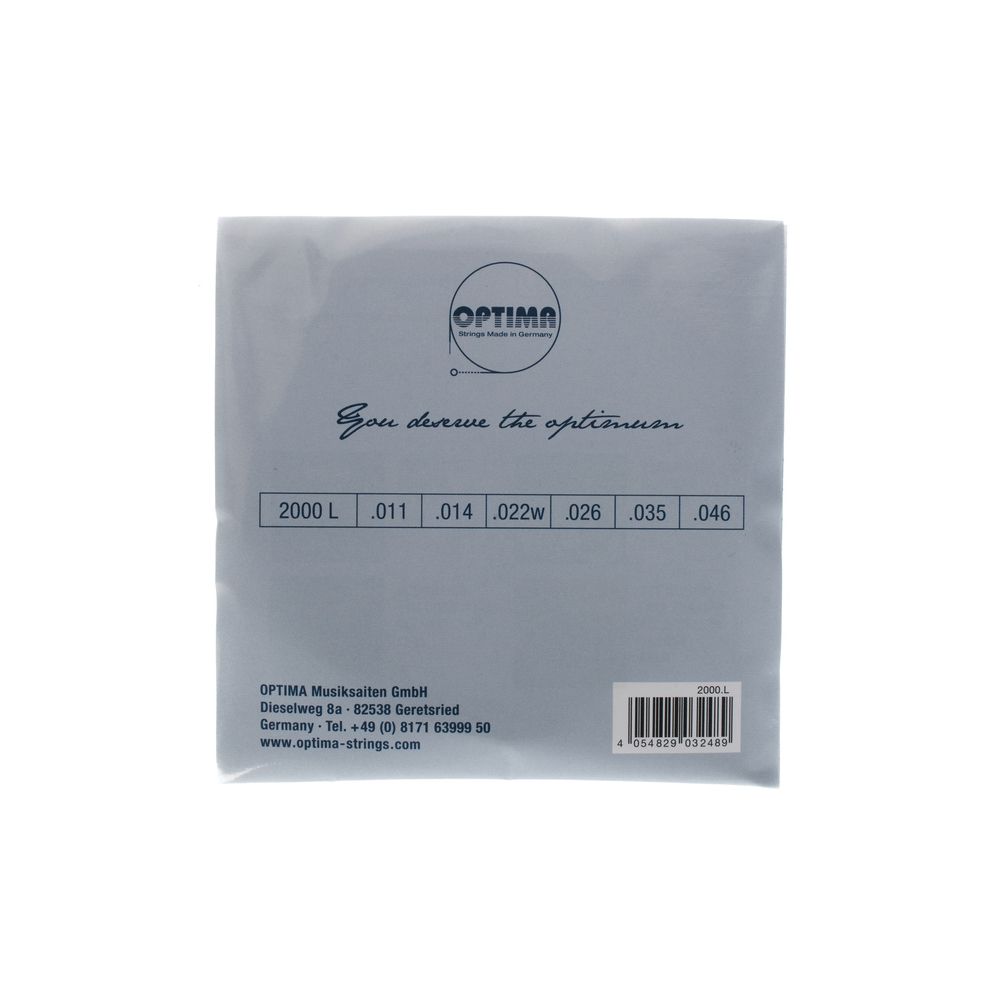 Optima Lenzner Silver Acoustic Light – Thomann Ireland
