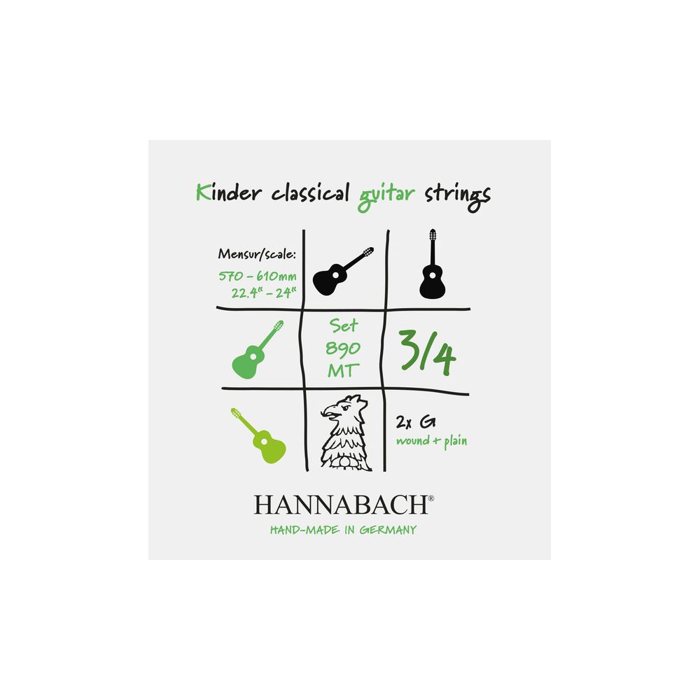 Hannabach 890MT 3/4 – Thomann Ireland