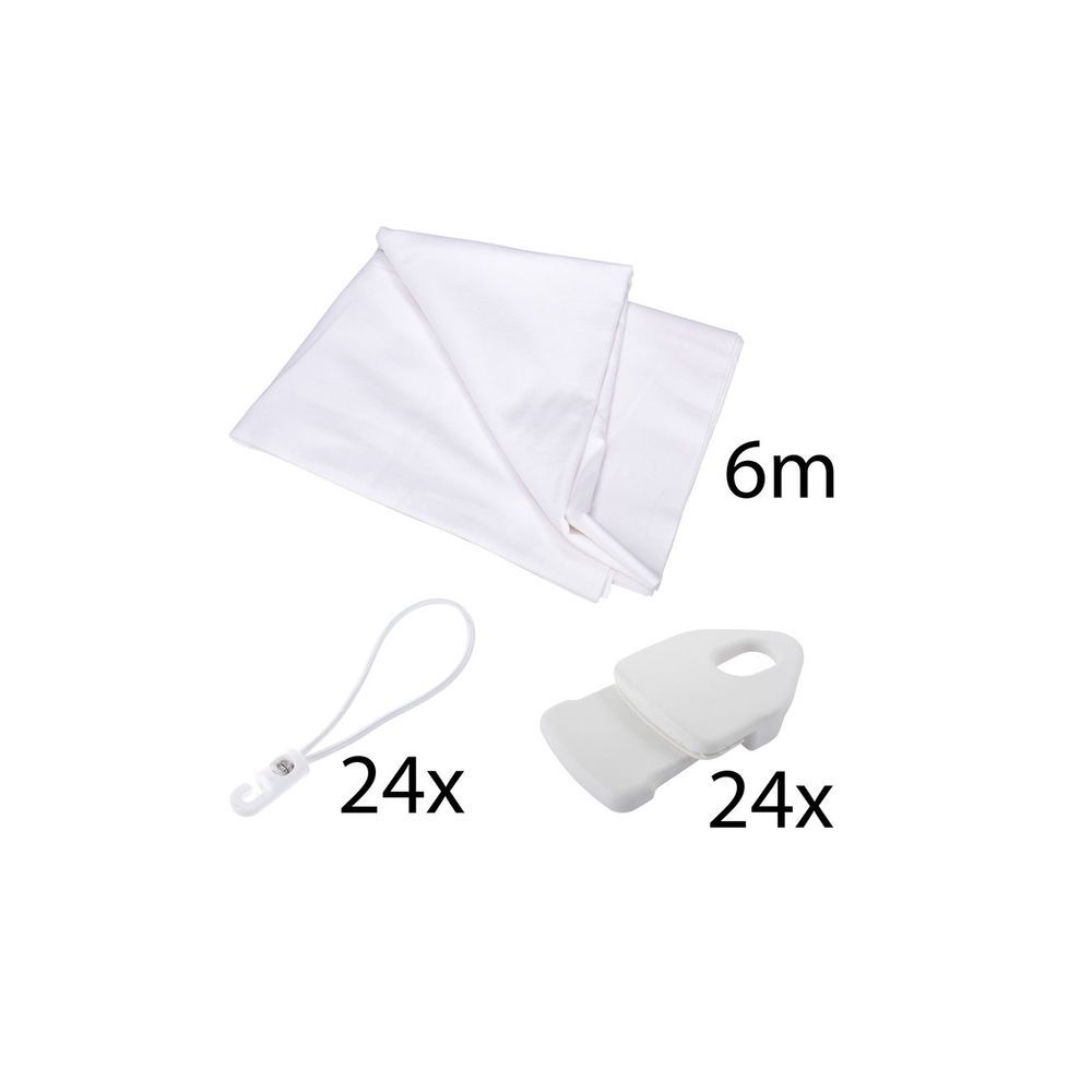 Stairville Molton Set White 6x3m – Thomann Ireland