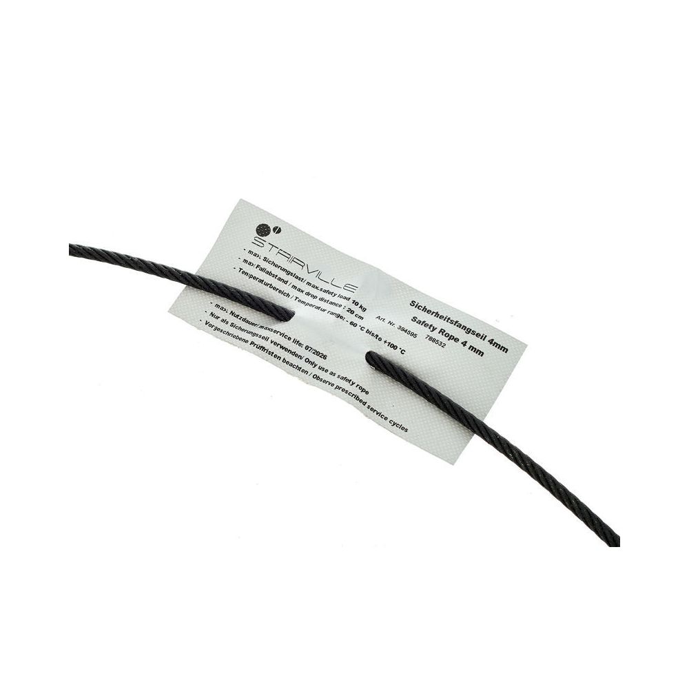 Stairville Safety 60cm/4mm Black 10kg – Thomann Ireland