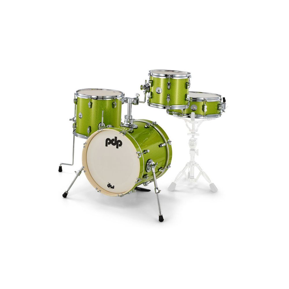 DW PDP New Yorker Shell Set Green – Thomann Ireland