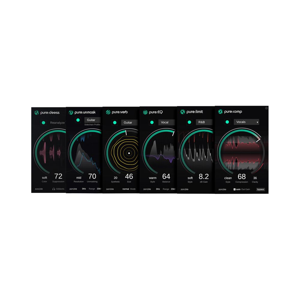 Sonible pure:bundle – Thomann Ireland