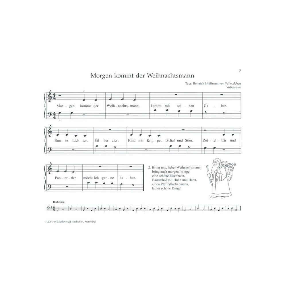 Holzschuh Verlag Allererste Weihnachtslieder – Thomann Ireland