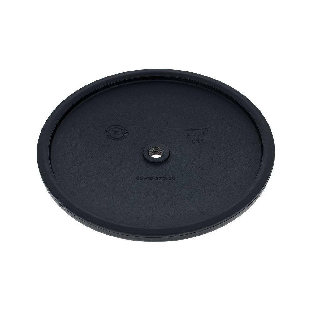 K&M 26009 Round Base Plate – Thomann Ireland