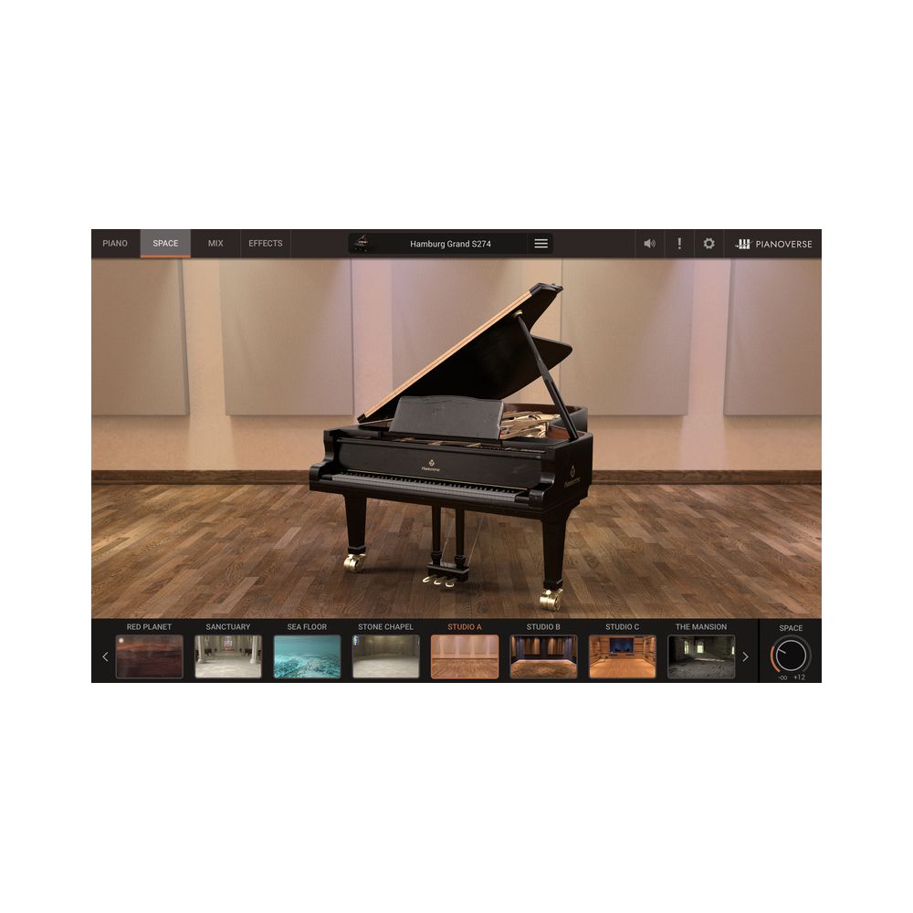 IK Multimedia Pianoverse Hamburg Grand S274 – Thomann Ireland