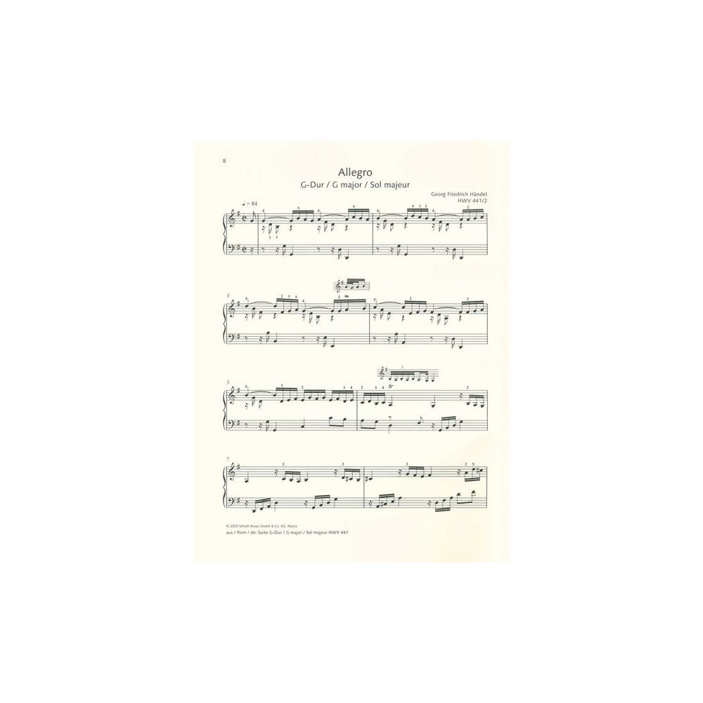 Schott Best Of Händel – Thomann Ireland