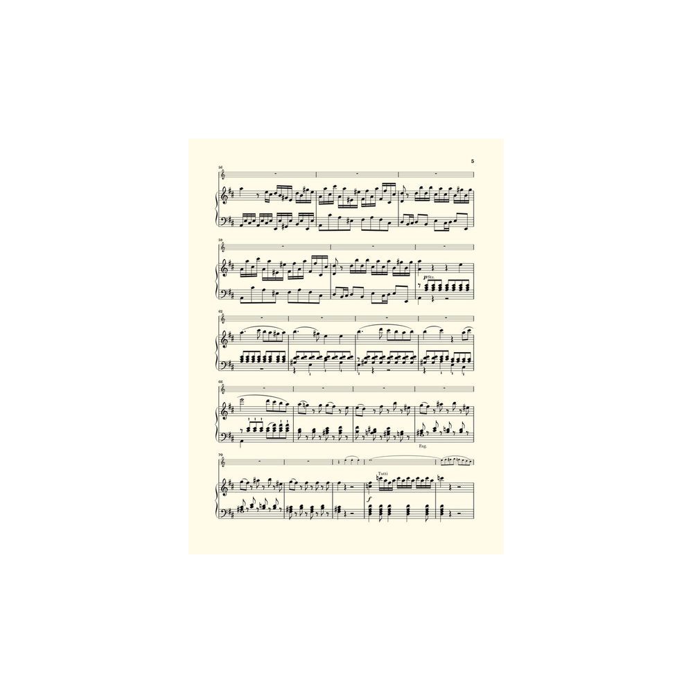 Henle Verlag Mozart Hornkonzert Nr. 1 D