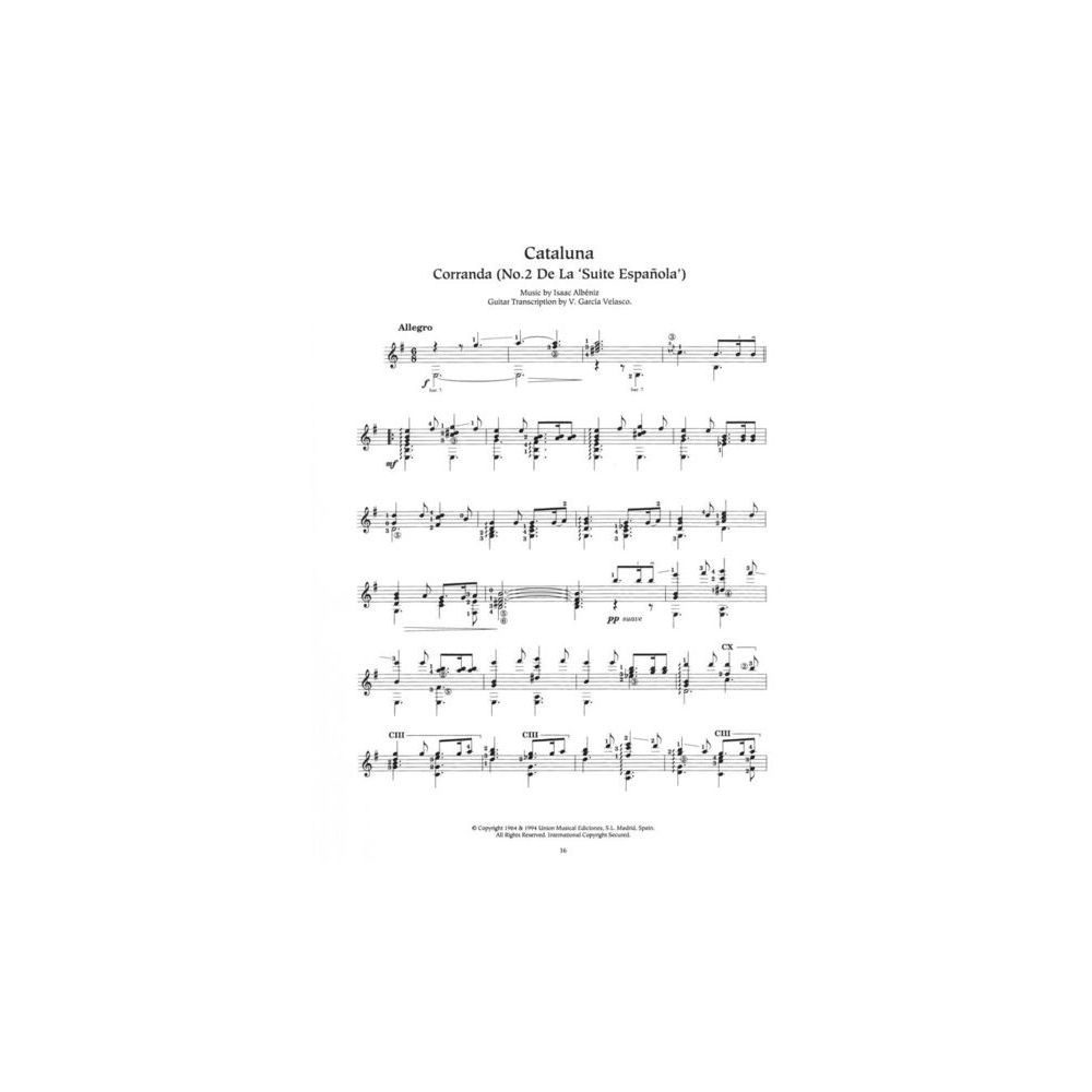 Music Sales Albéniz Guitar Music 2 – Thomann Ireland