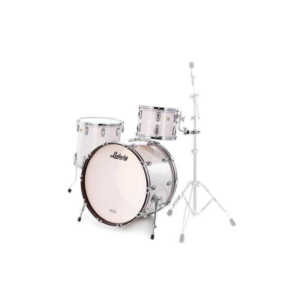Ludwig Classic Maple Rock White Mar. – Thomann Ireland