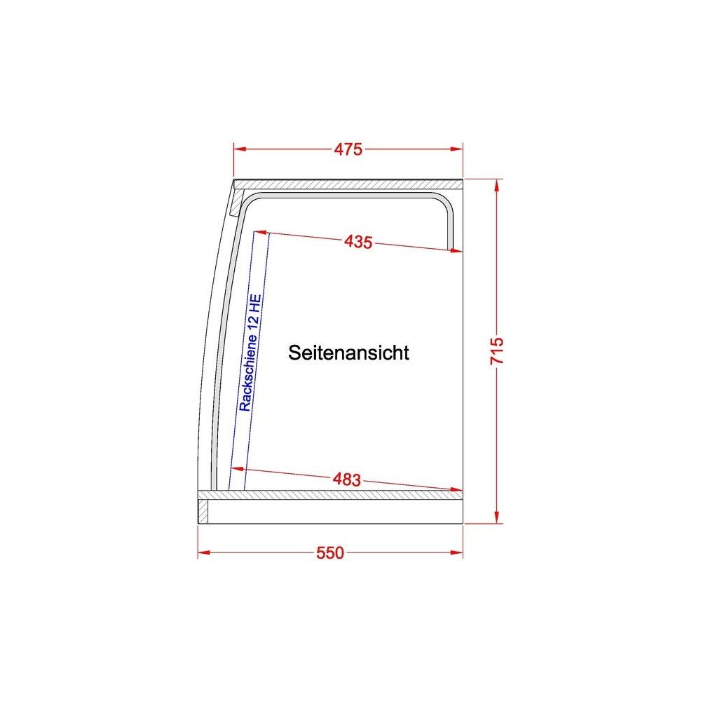 Thon Studio Rack 12U RSW – Thomann Ireland