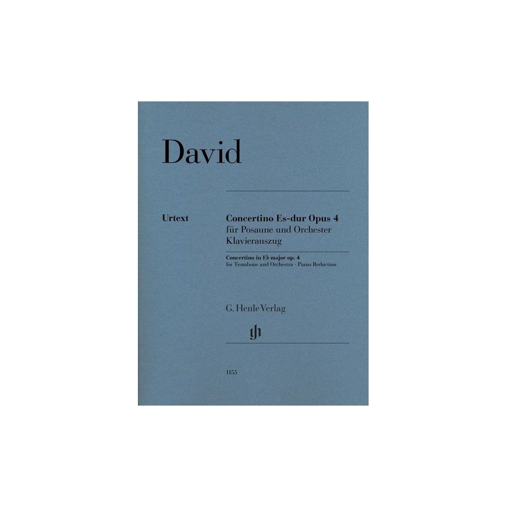 Henle Verlag David Concertino Es