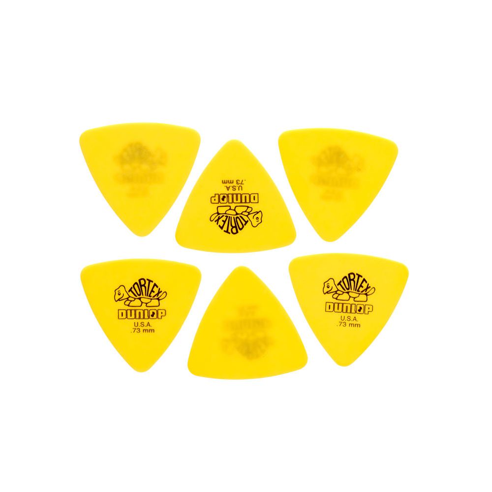 Dunlop Tortex Triangle 0,73 6 Pack – Thomann Ireland