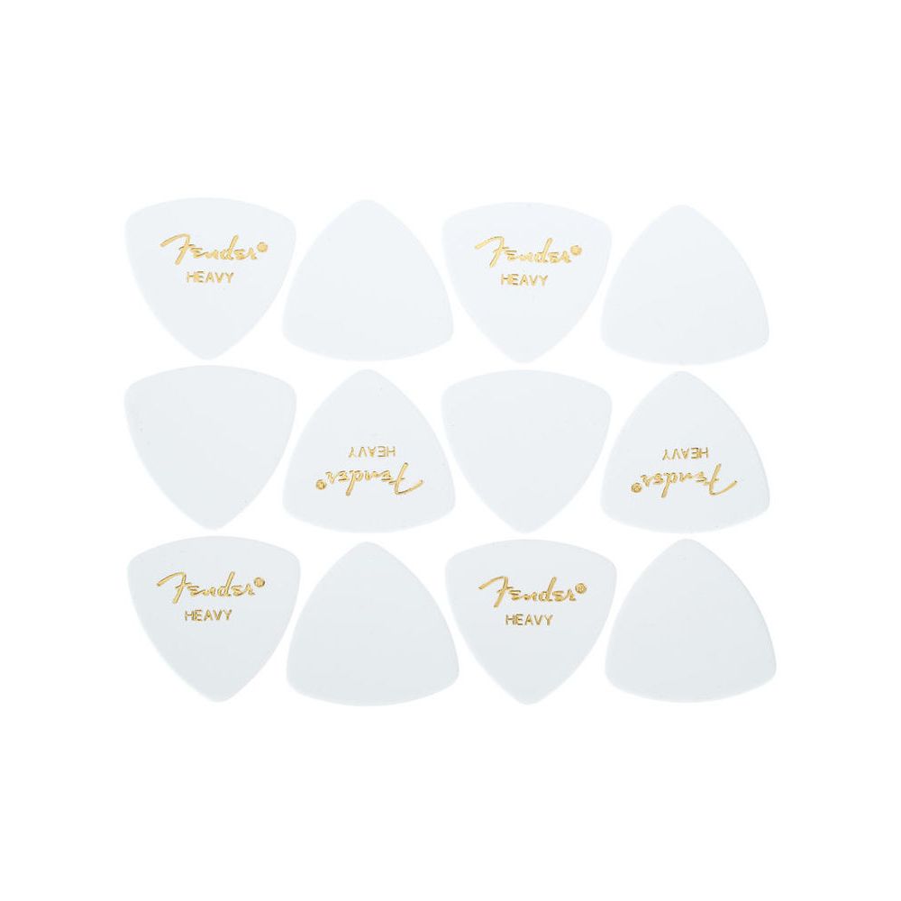 Fender Triangle Picks WH Set Heavy – Thomann Ireland