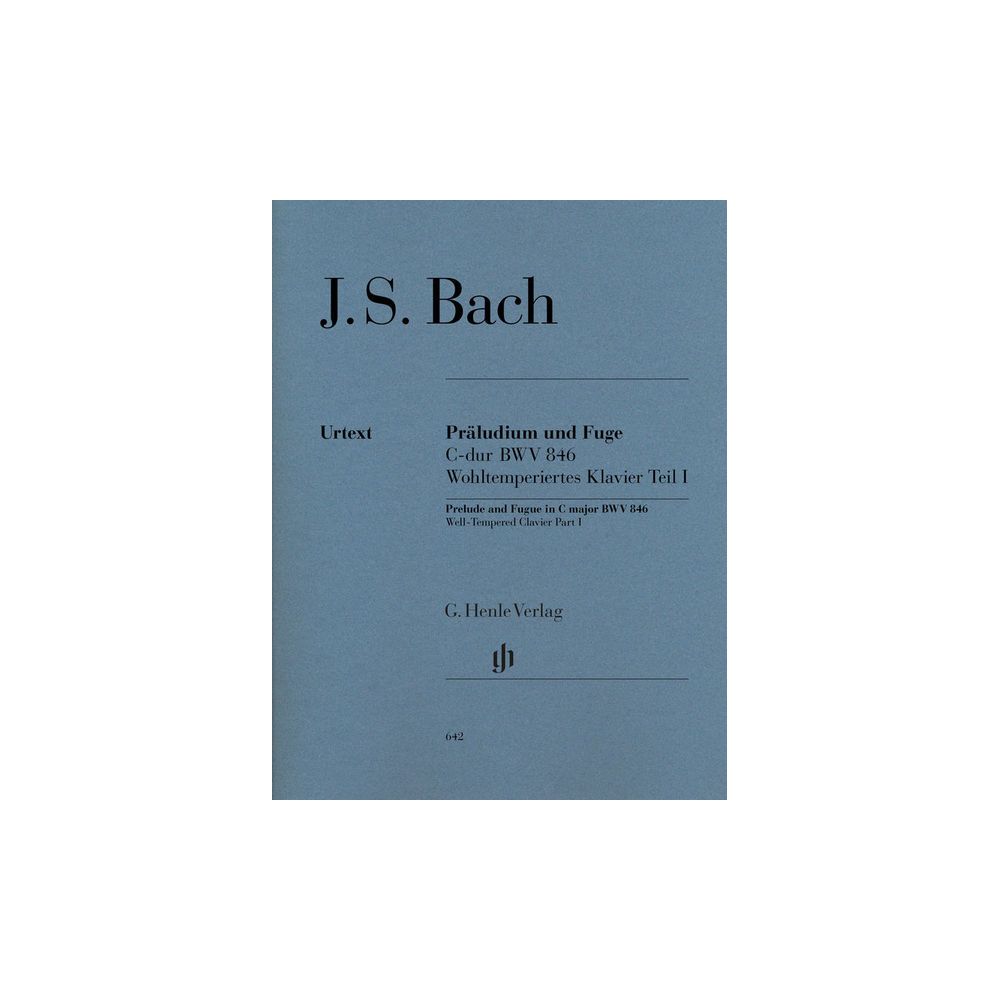 Henle Verlag Bach Präludium C