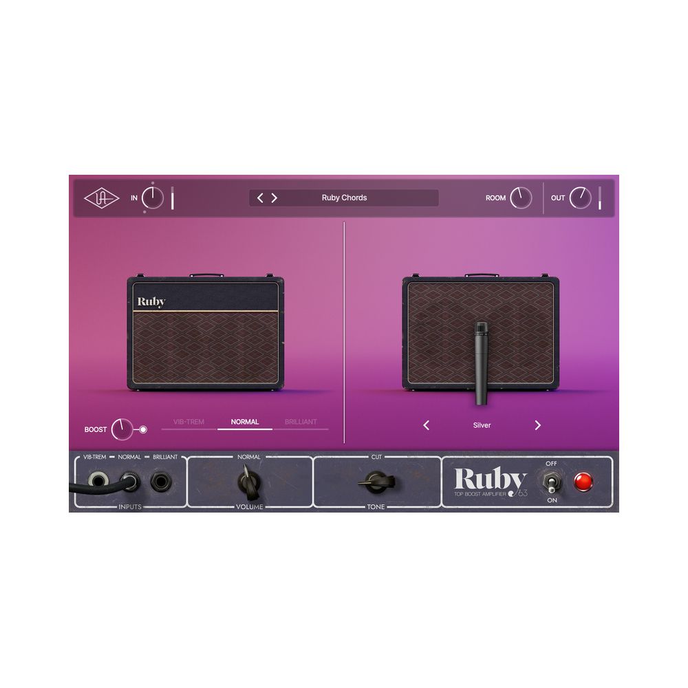 Universal Audio UAD Ruby '63 Top Boost Amp – Thomann Ireland