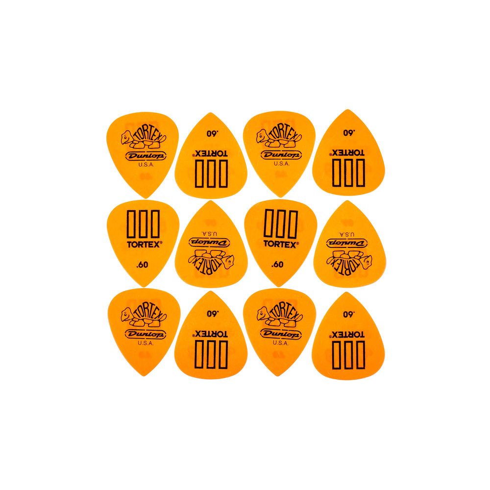 Dunlop Tortex III Riffle 060 Pack – Thomann Ireland