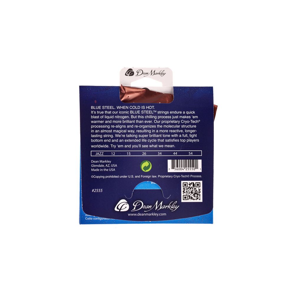 Dean Markley 2555 Blue Steel Electric JZ – Thomann Ireland