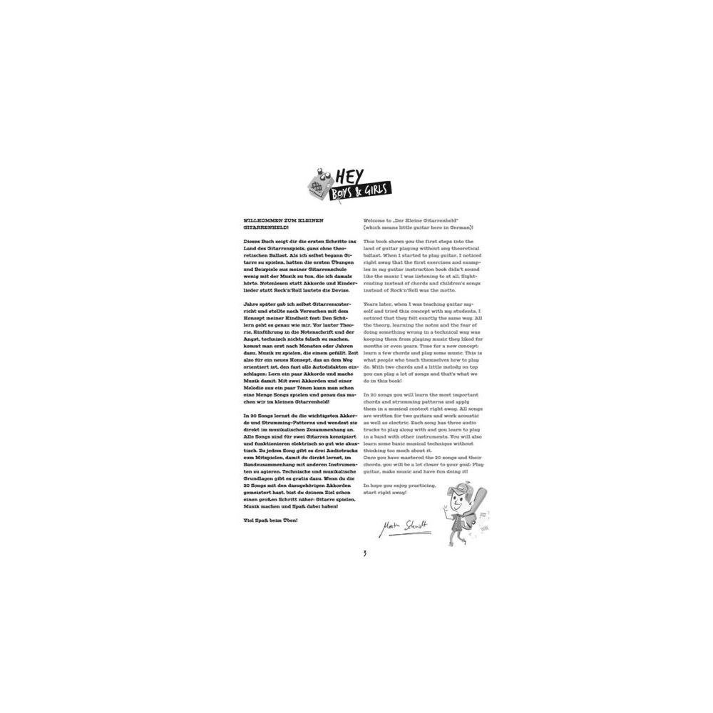 Martin Schmidt Der kleine Gitarrenheld – Thomann Ireland