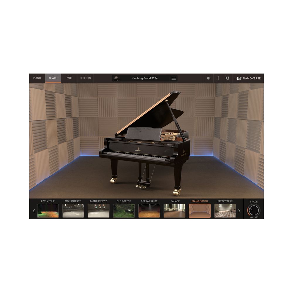 IK Multimedia Pianoverse Hamburg Grand S274 – Thomann Ireland