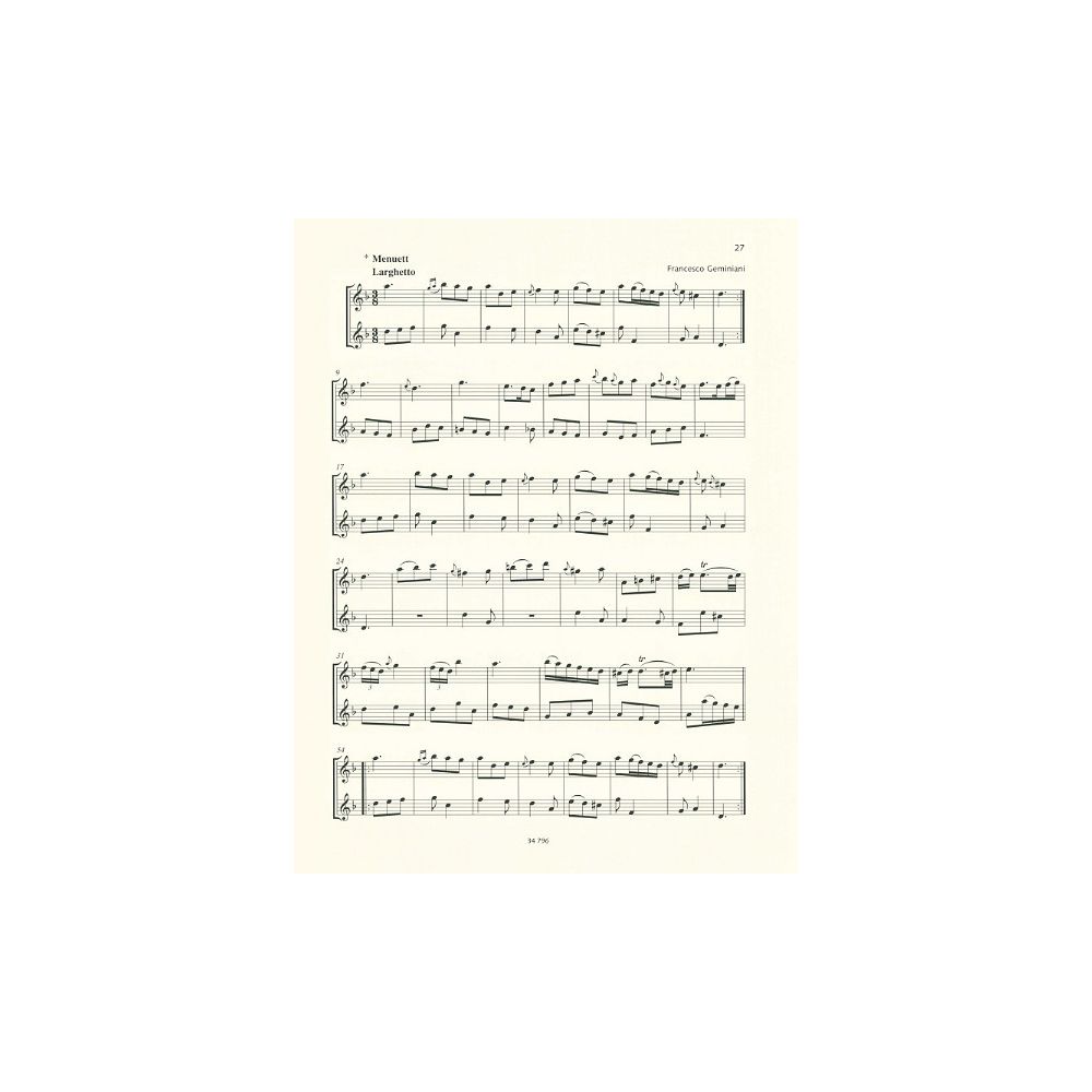 Schott Barocke Spielstücke 2 – Thomann Ireland