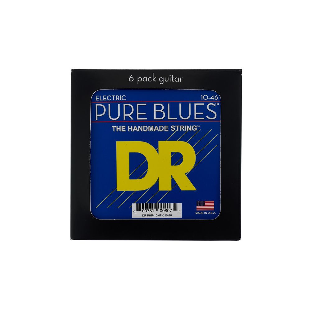 DR Strings Pure Blues PHR