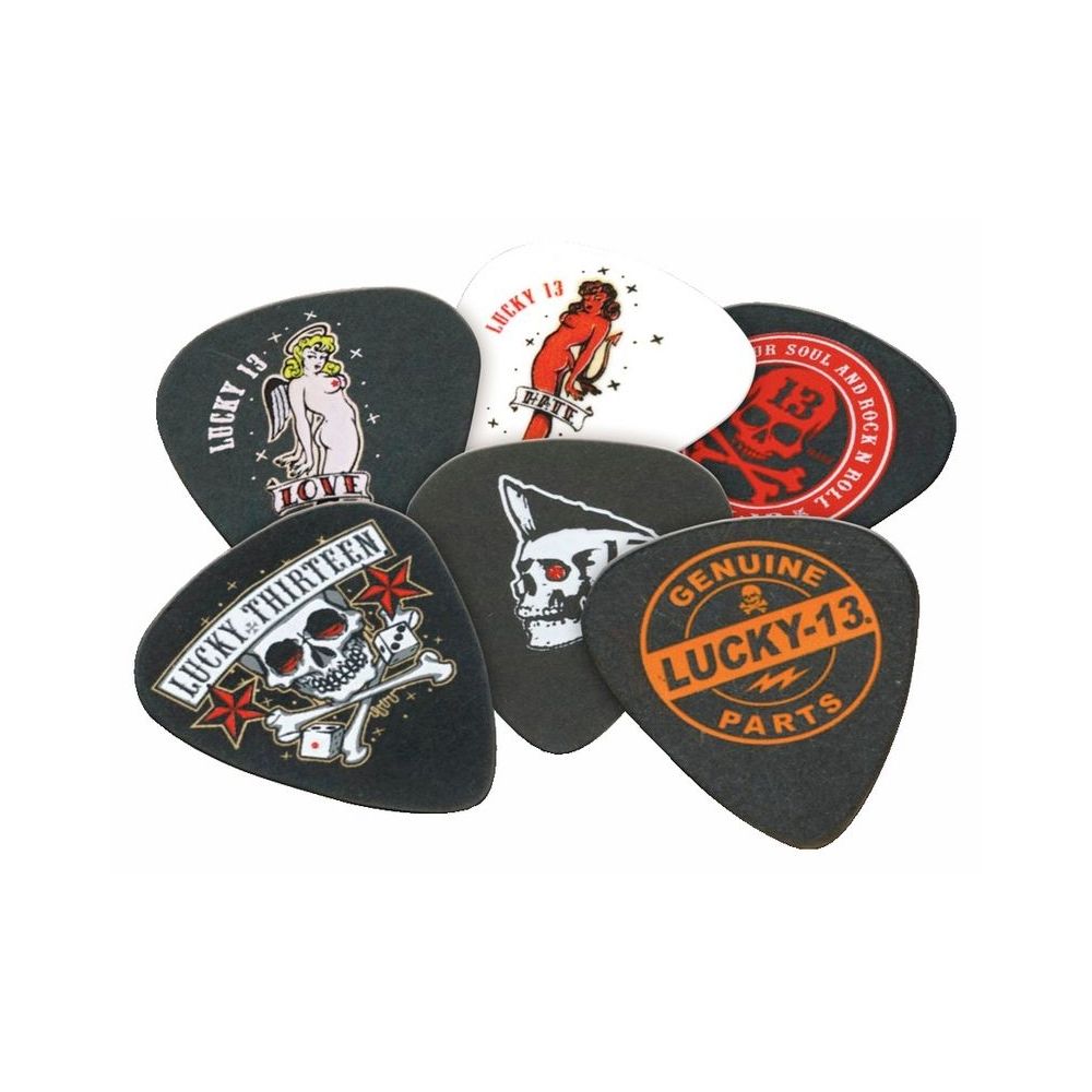 Dunlop Plectrum Lucky II 13 Pack 1,00 – Thomann Ireland