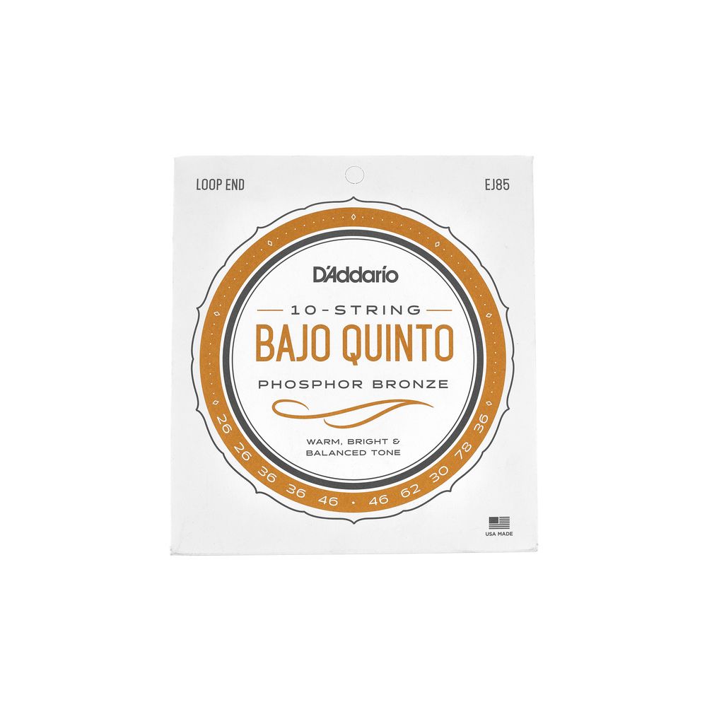 Daddario EJ85 Bajo Quinto Set – Thomann Ireland