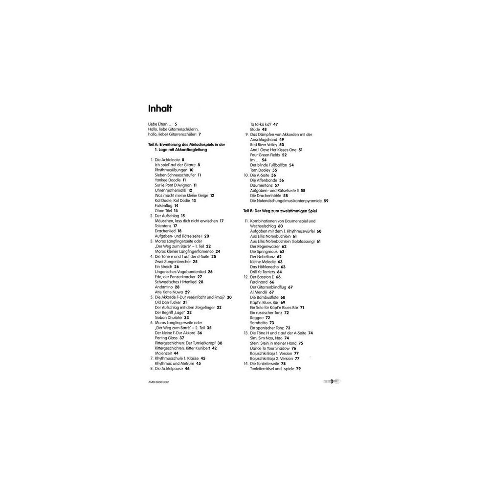 Acoustic Music Books Moro und Lilli 2 + CD – Thomann Ireland