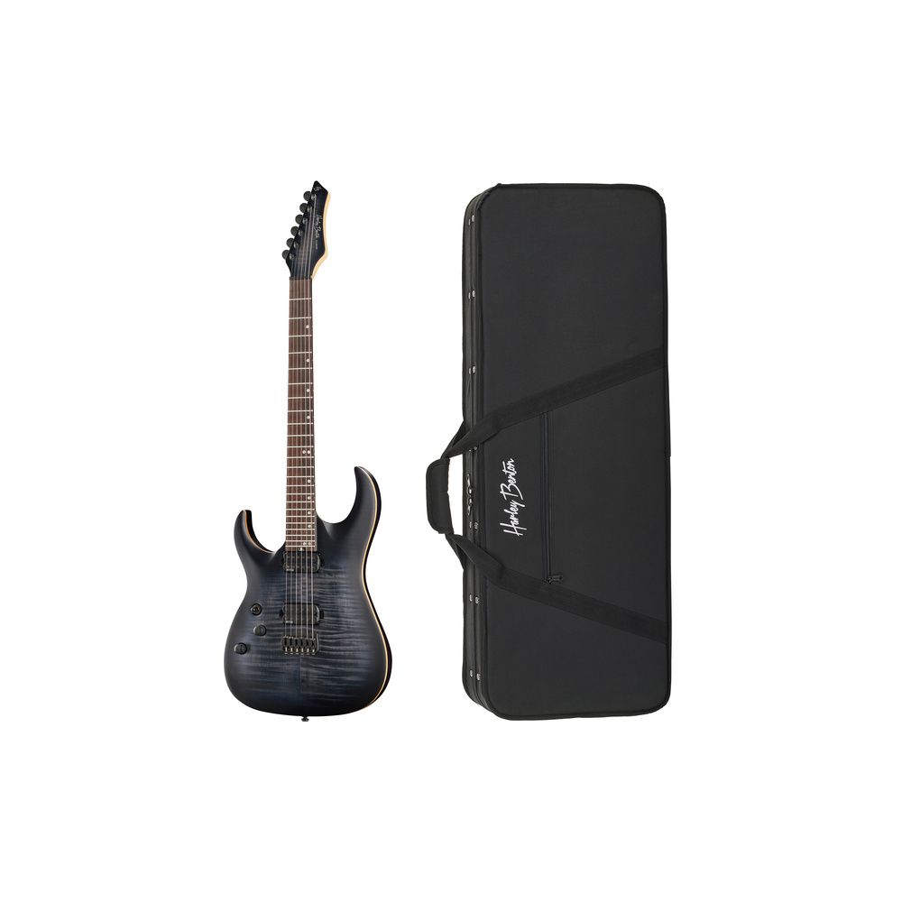 Harley Benton Amarok 6 LH BKNT Flame w/Case – Thomann Ireland