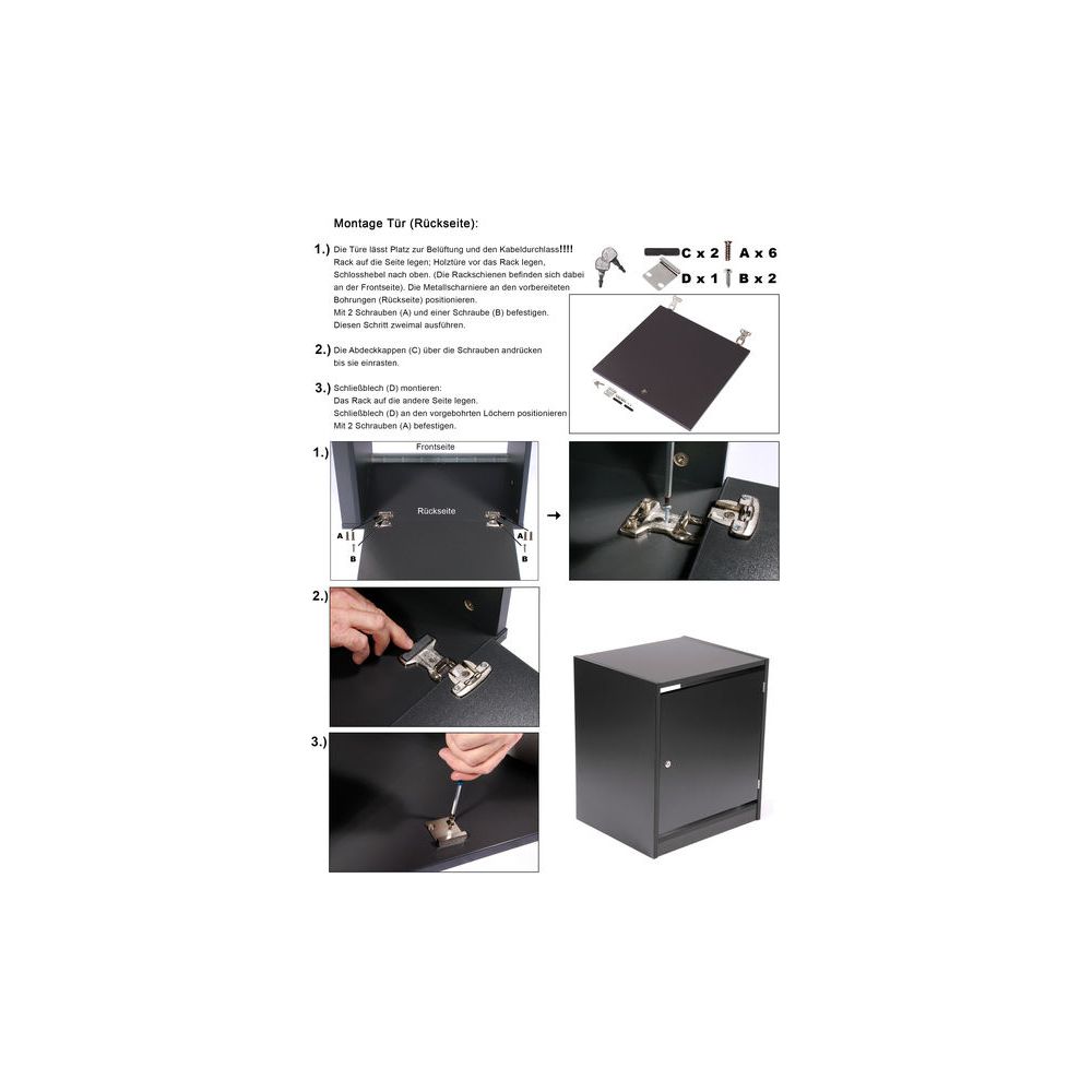 Thon Back Door 20U Studio WH – Thomann Ireland