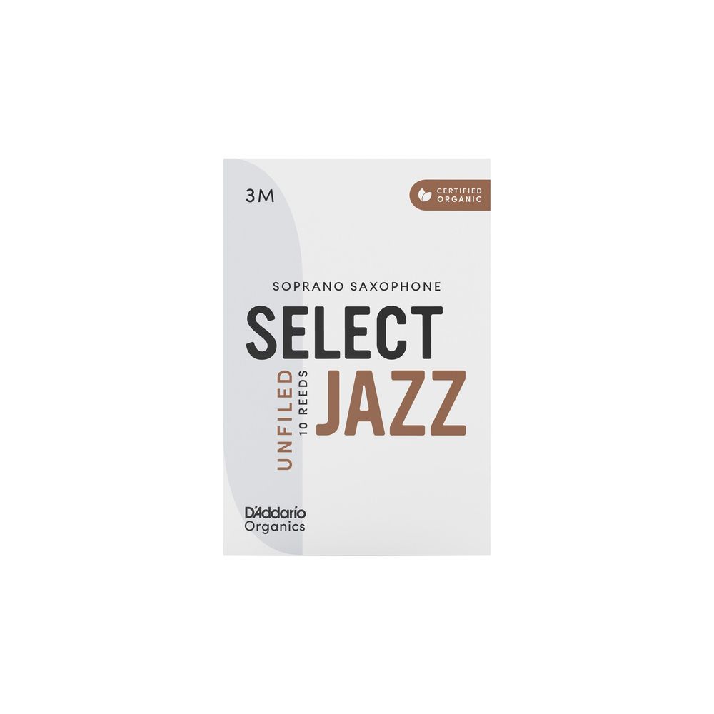 DAddario Woodwinds Organic Sel. Jazz Unf. SOP 3M – Thomann Ireland