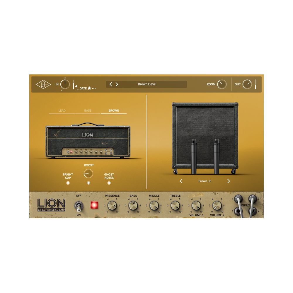 Universal Audio UAD Lion '68 Super Lead Amp – Thomann Ireland