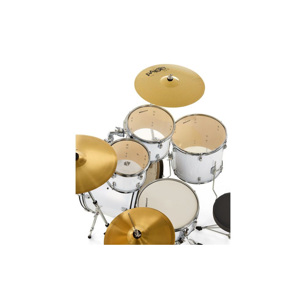 Millenium Focus 22 Drum Bundle White – Thomann Ireland