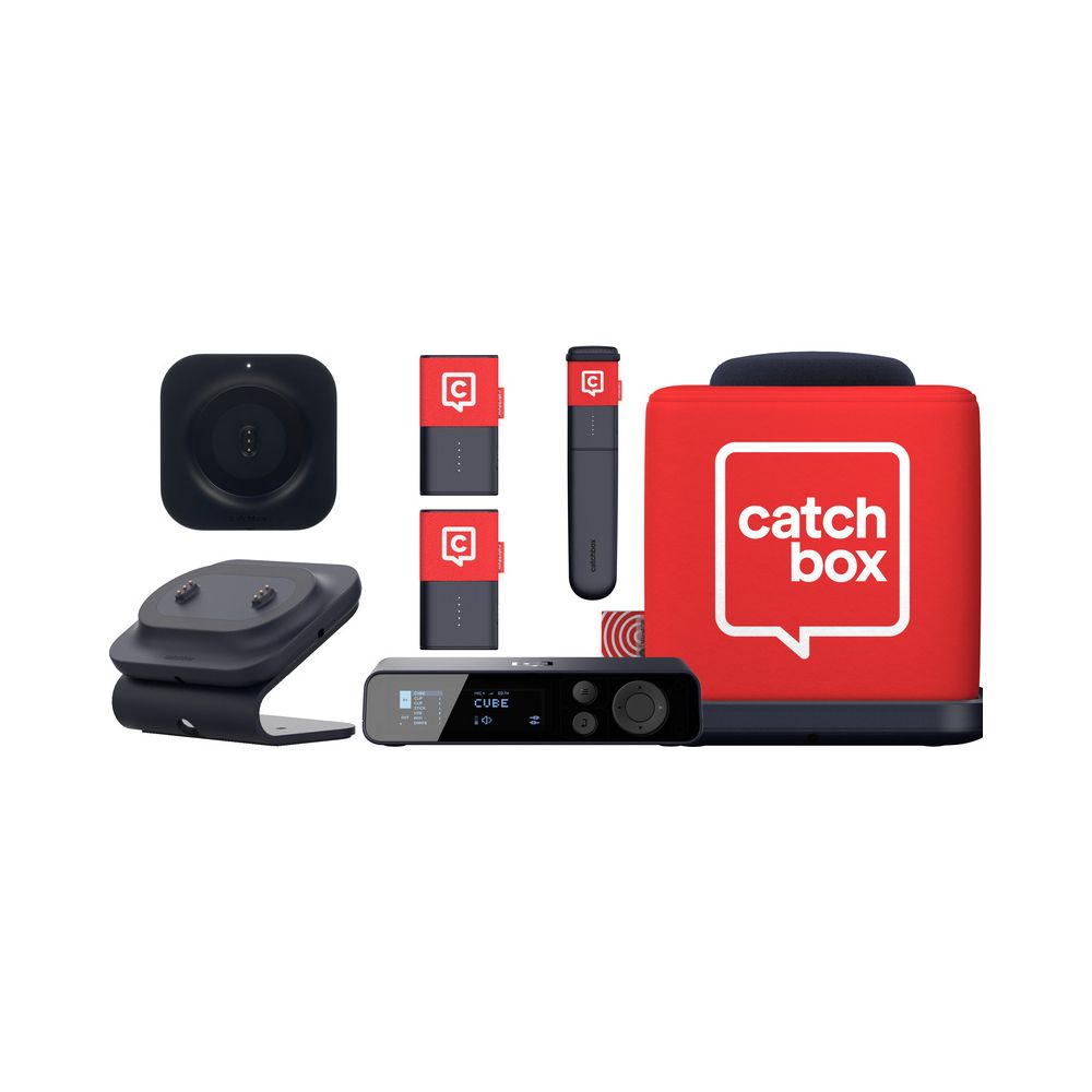 Catchbox Plus Hub4 1Cube 2Clip 1Stick R – Thomann Ireland
