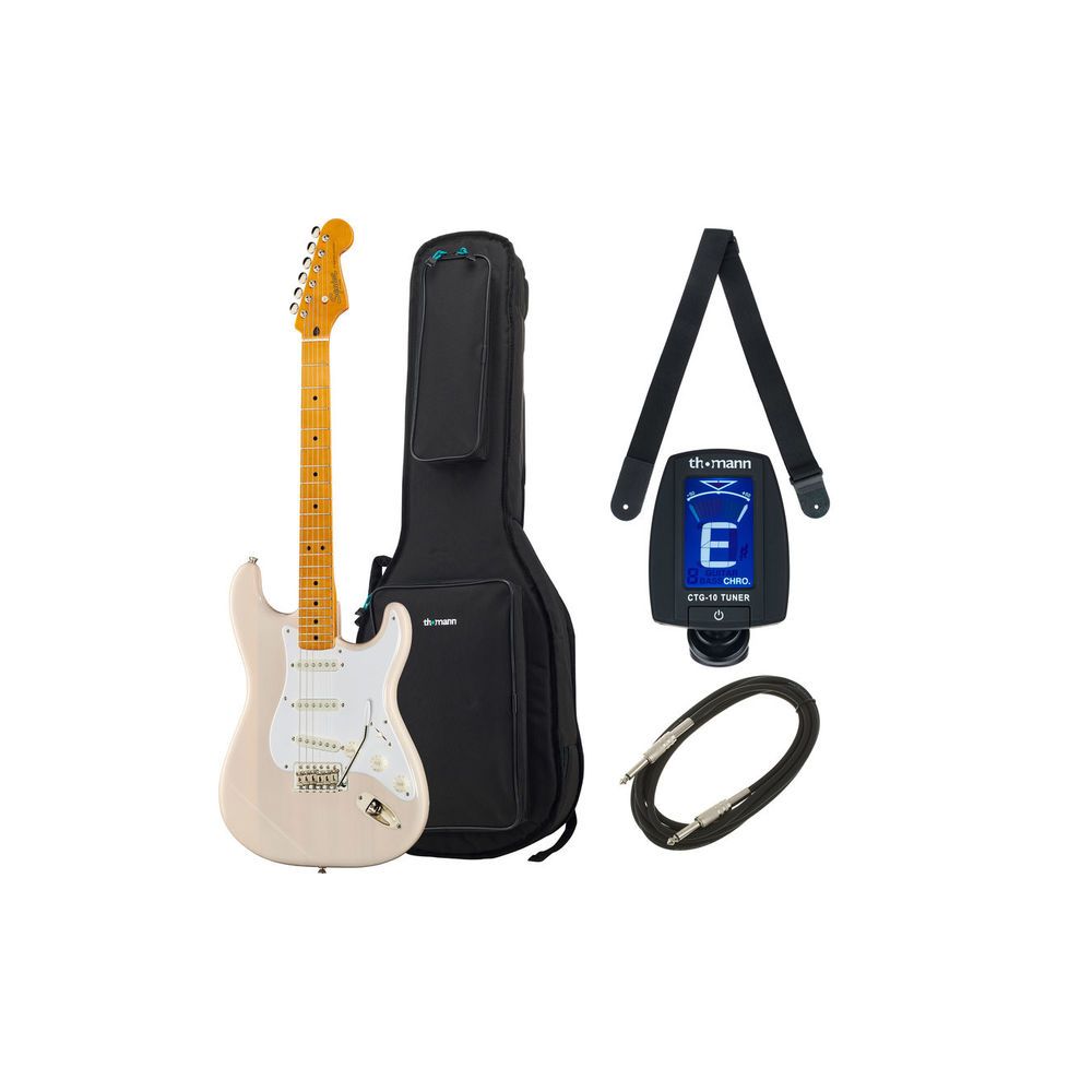 Squier CV 50s Strat MN WHB Bundle – Thomann Ireland