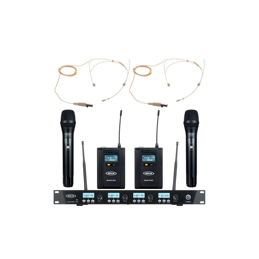 Sirus Quad R/2H/2B 2 Headmike O 823 – Thomann Ireland