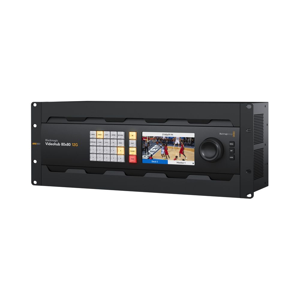 Blackmagic Design Videohub 80x80 12G – Thomann Ireland