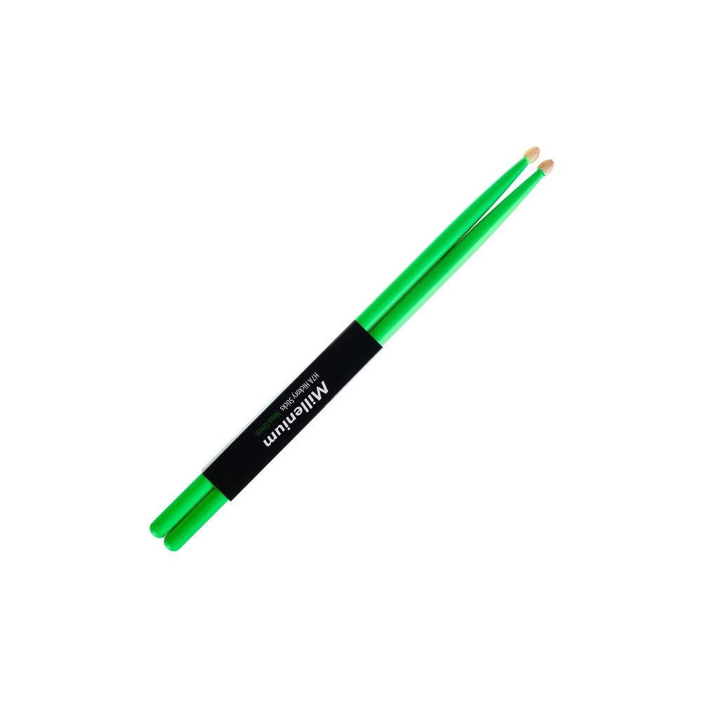 Millenium H7A Hickory Sticks Neon Green – Thomann Ireland