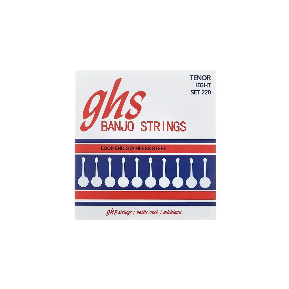 GHS 220 Banjo String Set Light – Thomann Ireland