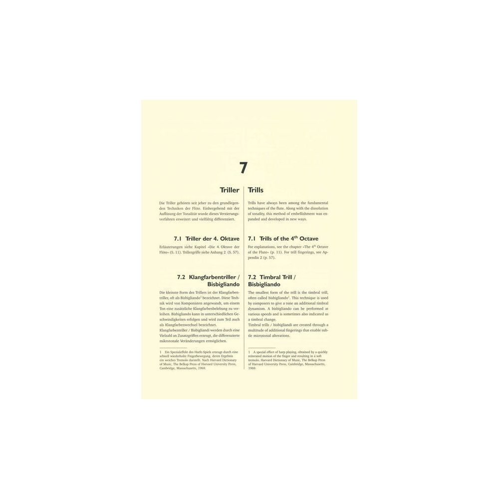 Bärenreiter Die Spieltechnik der Flöte – Thomann Ireland