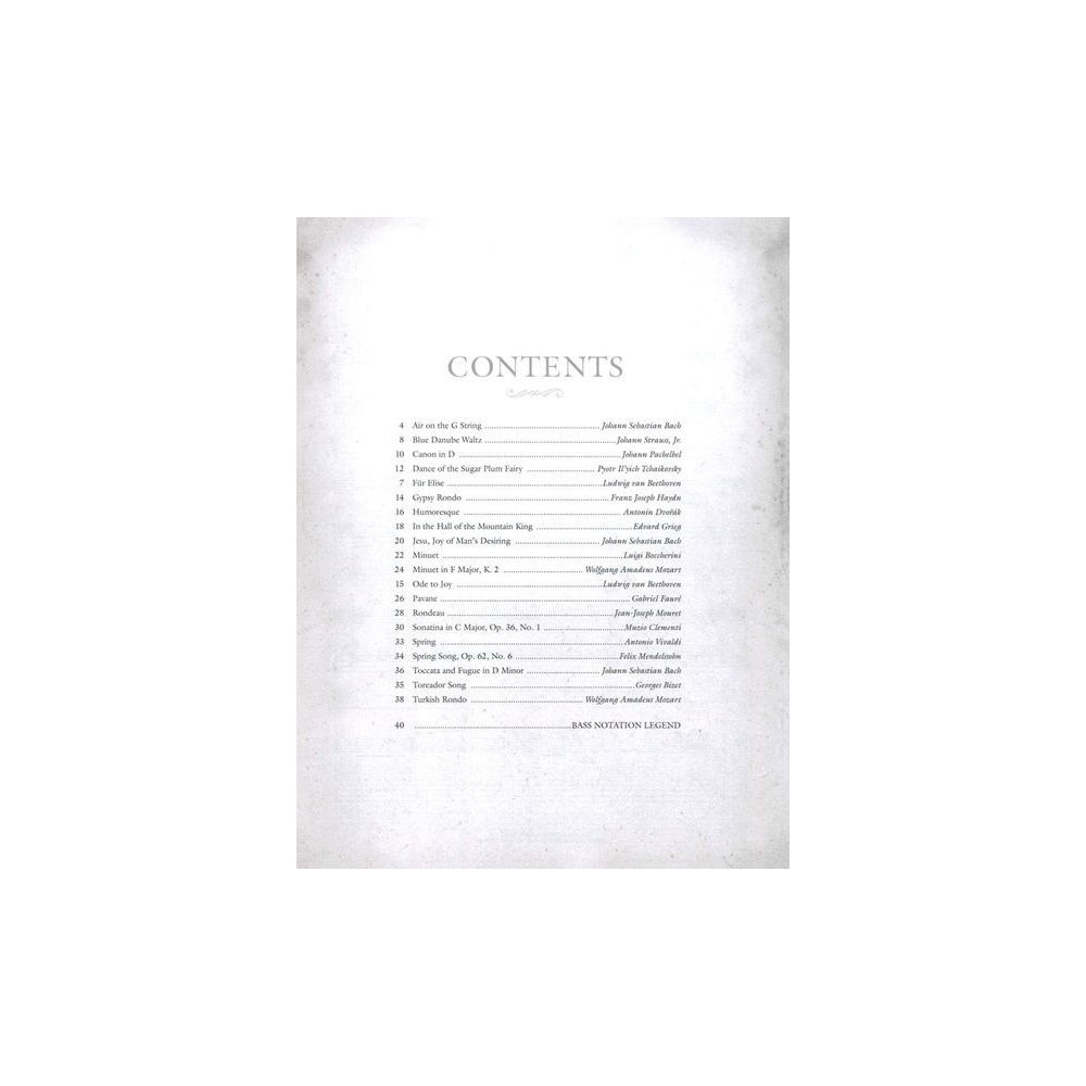 Hal Leonard Classical Themes For E