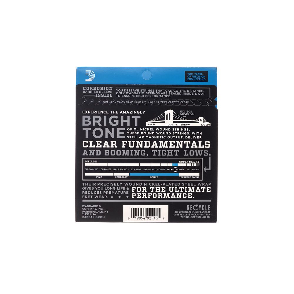 Daddario EXL160S – Thomann Ireland