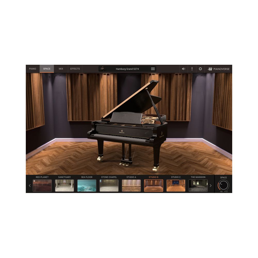 IK Multimedia Pianoverse Hamburg Grand S274 – Thomann Ireland