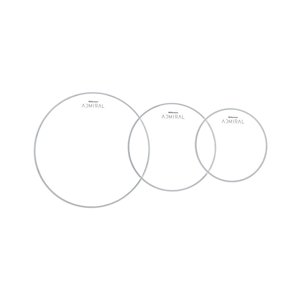 Millenium Admiral Clear Drumhead Pack 1 – Thomann Ireland