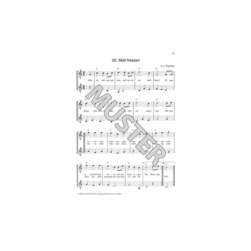 Heinrichshofen Verlag Fridolins Liederkarussell – Thomann Ireland