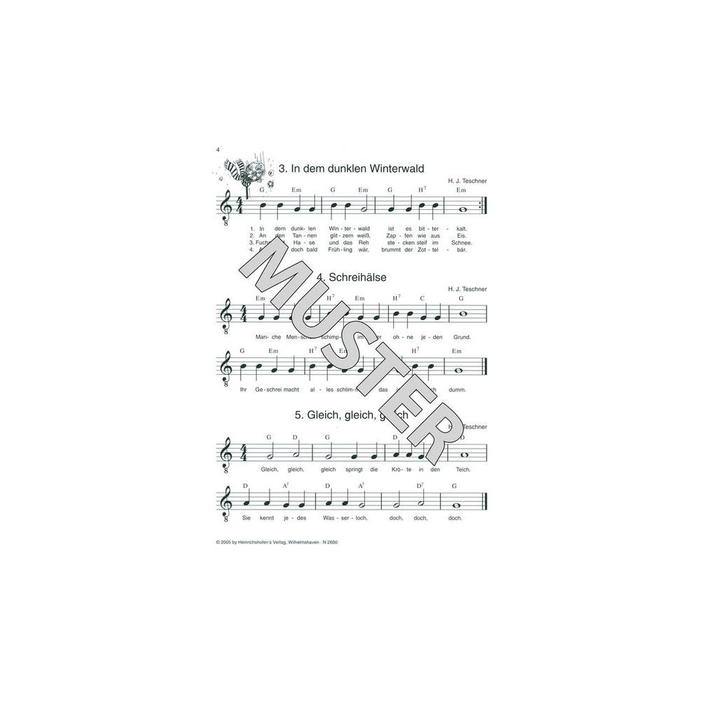 Heinrichshofen Verlag Fridolins Liederkarussell – Thomann Ireland