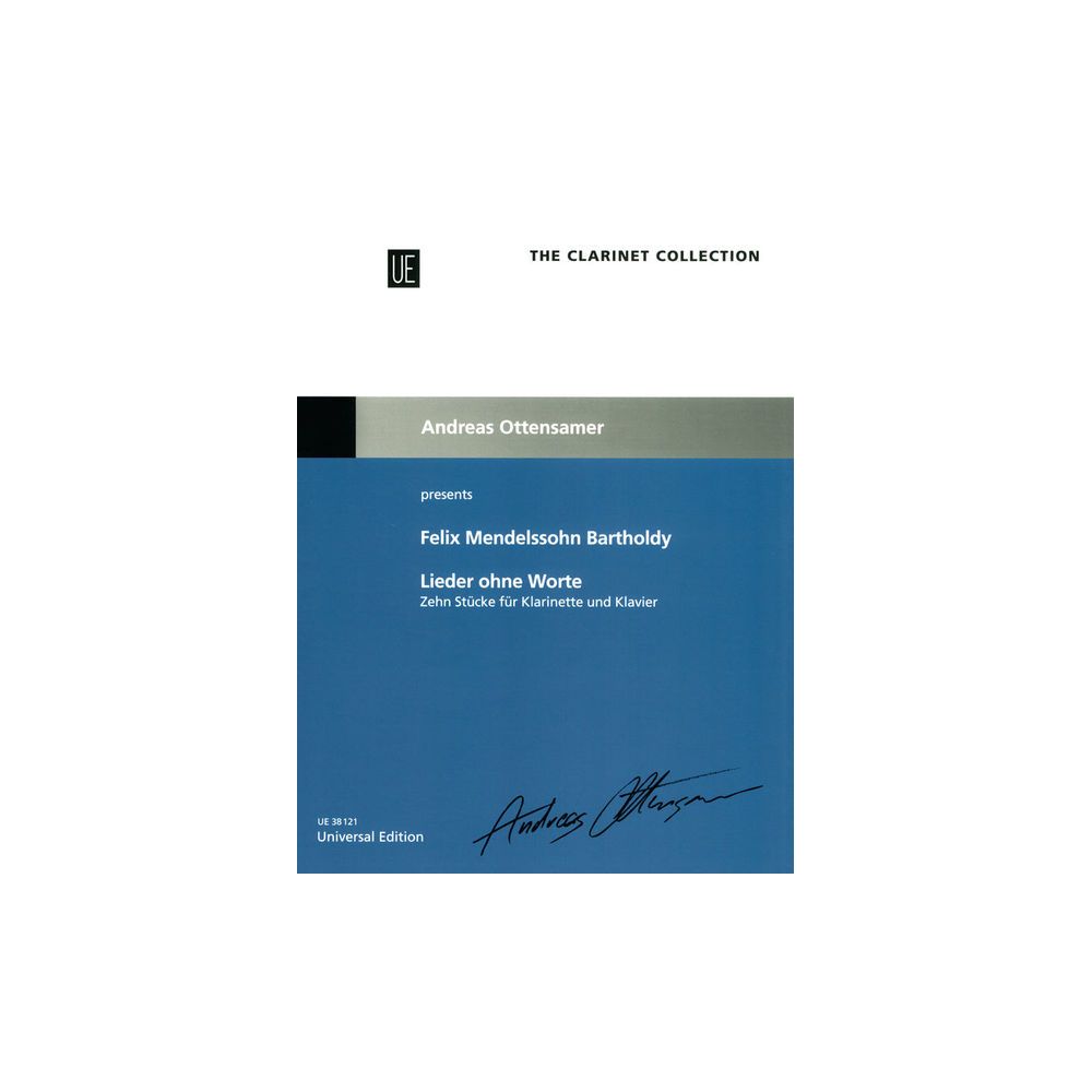 Universal Edition Mendelssohn Lieder ohne Worte – Thomann Ireland